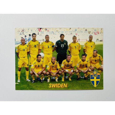 Mannschaftskarte Schweden, Swiden