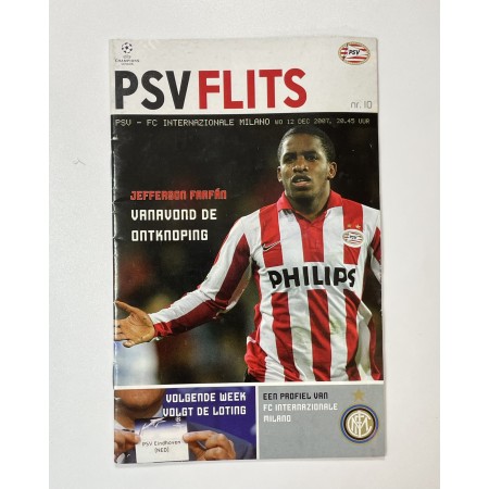 Programm PSV Eindhoven (NED) - Inter Mailand (ITA), 2007