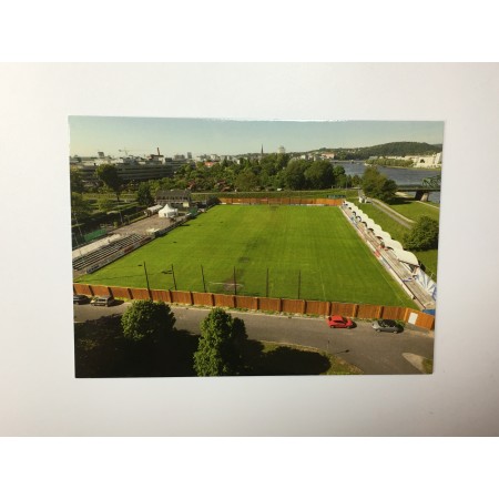Stadionpostkarte FC Blau Weiss Linz, Donaupark