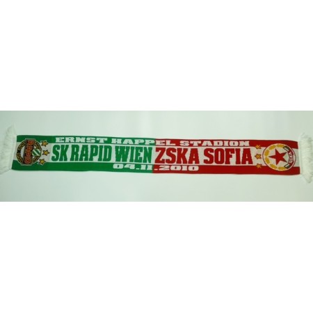 Schal Rapid Wien (AUT) - ZSKA Sofia (BUL), 2010