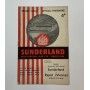 Programm Sunderland (ENG) - Rapid Wien (AUT), 1959