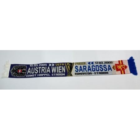 Schal Austria Wien (AUT) - Real Zaragoza/Saragossa (ESP), 2004