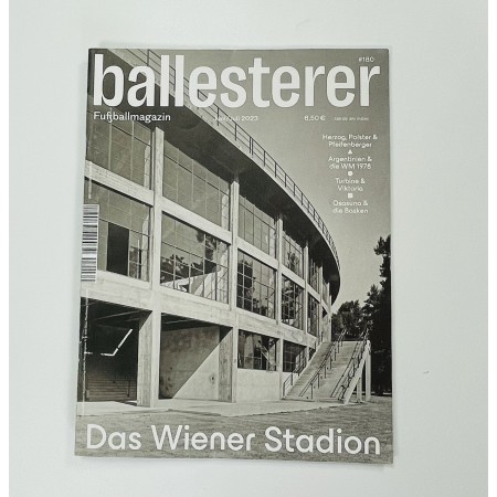 Fussballmagazin ballesterer, Das Wiener Stadion, Nr. 180