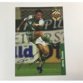 Autogrammkarte Jens Dowe, Rapid Wien